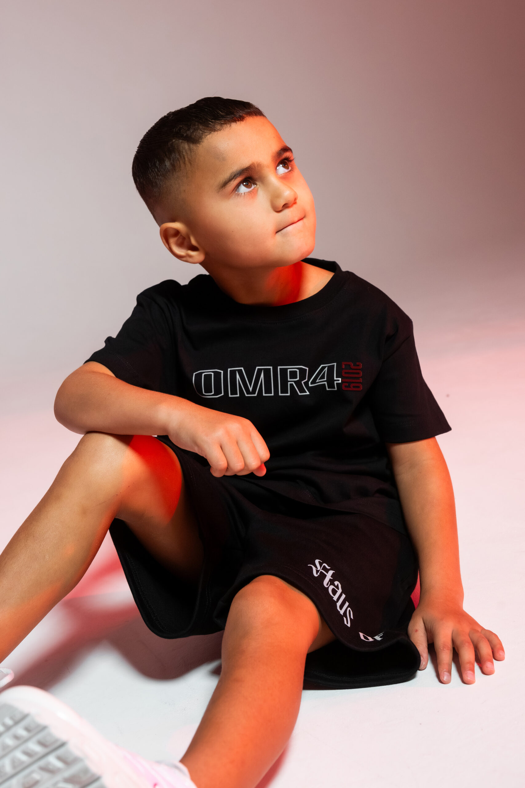 Jnr Blackout Shorts (BLACK)